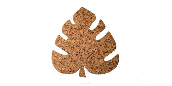 Korková podložka list 30 / 27 cm dekor- sada 4 ks
