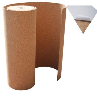 Samolepící korek role 4mm (10mx1m) - hrubozrnná