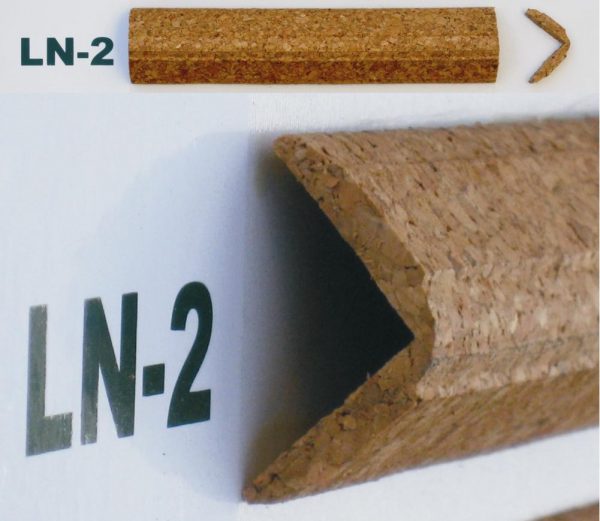 Korkové lišty rohové LN-2
